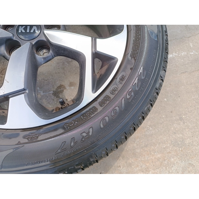 52910-F1250 1 CERCHIO IN LEGA DA 17 5 FORI 7JX17H2 ET 48.5 KIA SPORTAGE (QL) 2016\2021