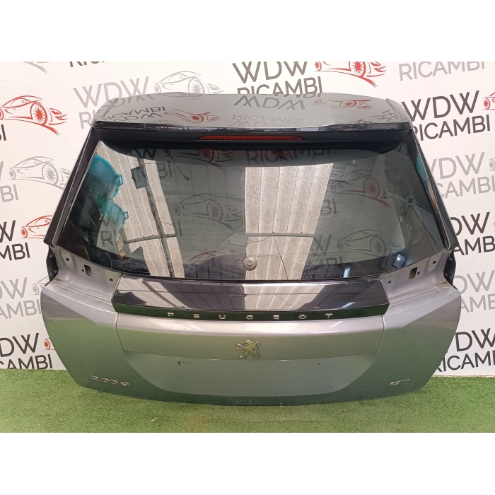 PORTELLONE COFANO BAULE POSTERIORE POST PEUGEOT 2008 2° 1.5 HDI (DAL 2019 IN POI >)