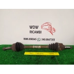 9650624280 SEMIASSE SEMIASSI SEMIALBERO LATO ANTERIORE SINISTRO SX CITROEN C2 1.4 HDI