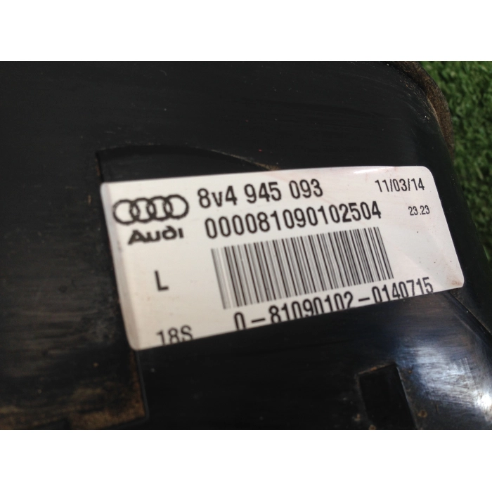 8V4945093 FANALINO FANALE STOP INTERNO POSTERIORE SINISTRO SX AUDI A3 SPORTBAK > 2014