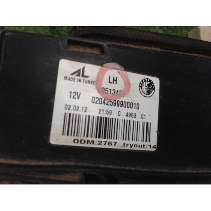 50513401 FANALE FANALINO POSTERIORE SINISTRO SX ALFA ROMEO GIULIETTA - GRAFFI -