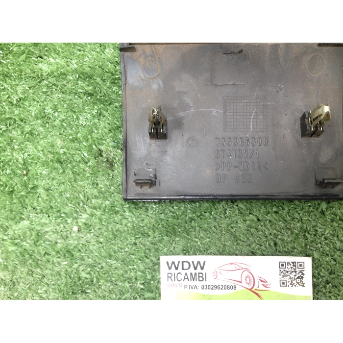 735386300 RIVESTIMENTO INTERNO CRUSCOTTO CENTRALE FIAT GRANDE PUNTO 3P 1.3