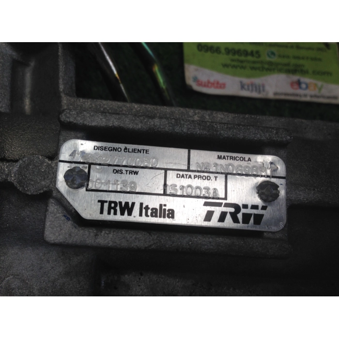 SCATOLA GUIDA IDROGUIDA IDRAULICA CITROEN C8 ( 02-14 ) 2.2 HDI 128CV 94KW 1332770080