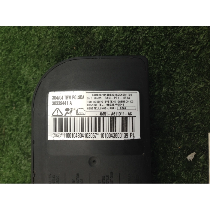 4M51A611D11AC AIRBAG SEDILE LATERALE ANTERIORE SINISTRO SX FORD FOCUS II 2 SERIE