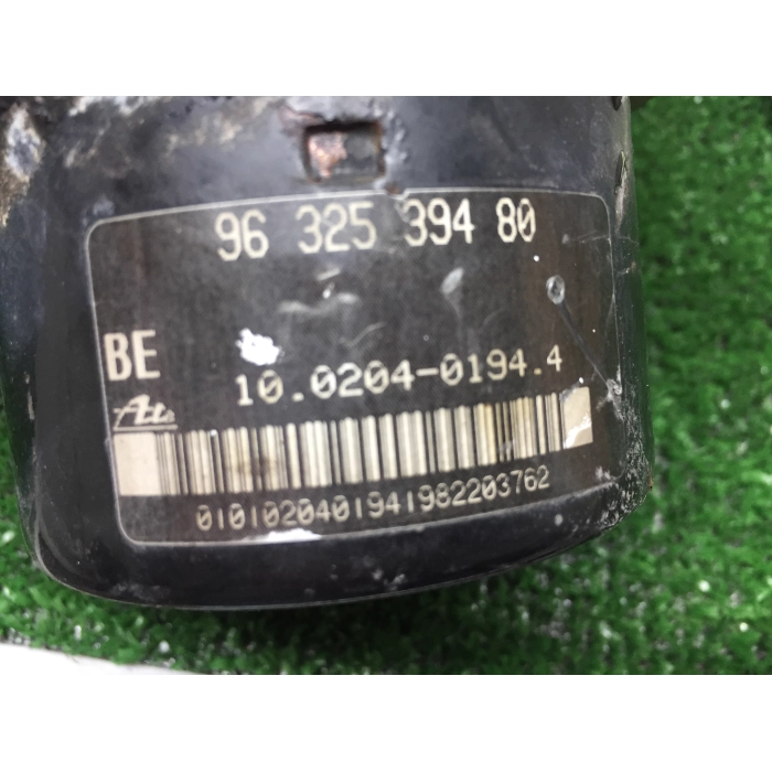 9632539480 POMPA AGGREGATO CENTRALINA ABS PEUGEOT 206 1998-2009