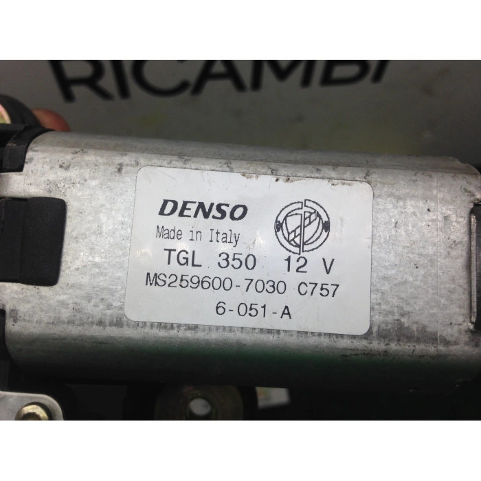 MOTORINO TERGICRISTALLO TERGILUNOTTO POSTERIORE POST LANCIA MUSA 04-12