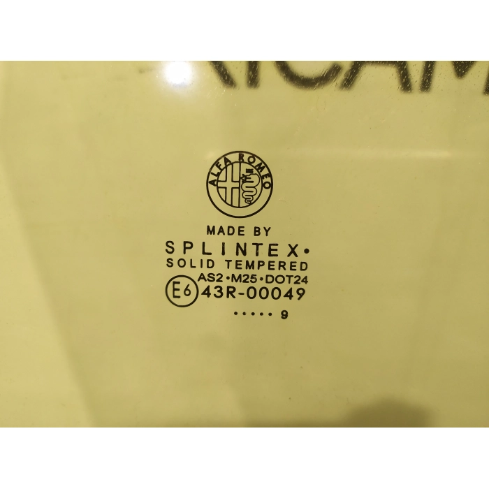 VETRO SCENDENTE POSTERIORE POST DESTRO DX ALFA ROMEO 159 SPORTWAGON SW (939)