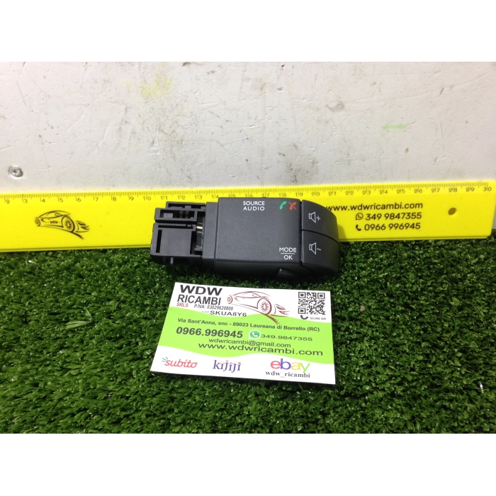 COMANDI RADIO STEREO TELEFONO VOLUME MODE SOURACE AUDIO RENAULT CAPTUR