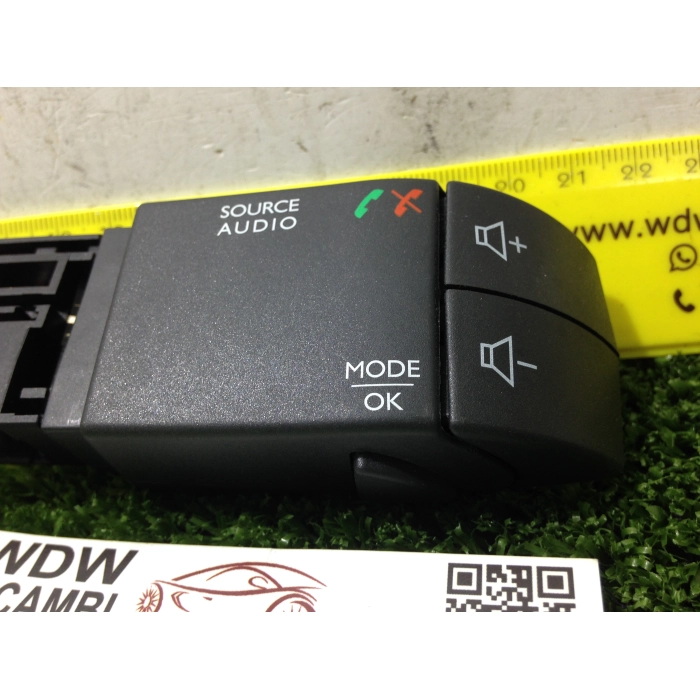 COMANDI RADIO STEREO TELEFONO VOLUME MODE SOURACE AUDIO RENAULT CAPTUR