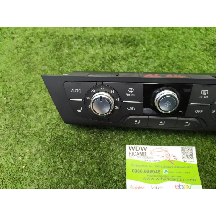 4G0820043H CENTRALINA COMANDI CLIMA A\C ARIA CONDIZIONATA AUDI A6 (C7) 5 QUINTA