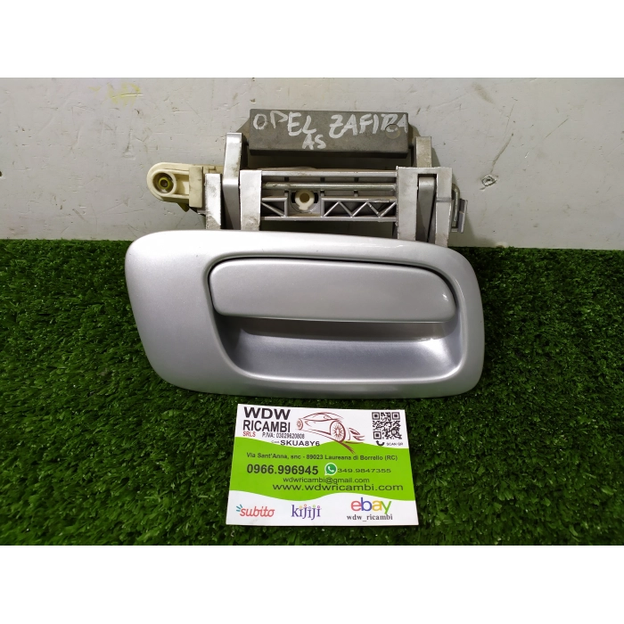 MANIGLIA ESTERNA PORTA ANTERIORE ANT DESTRA DX OPEL ZAFIRA A 2003