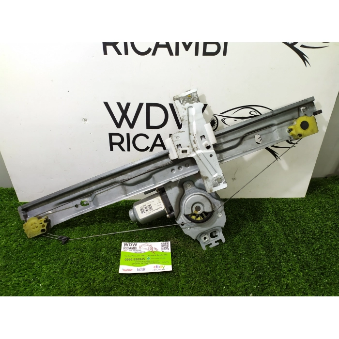 MOTORINO ALZAVETRO ALZACRISTALLO ANTERIORE DESTRO PEUGEOT 207 1.6 HDI 2009