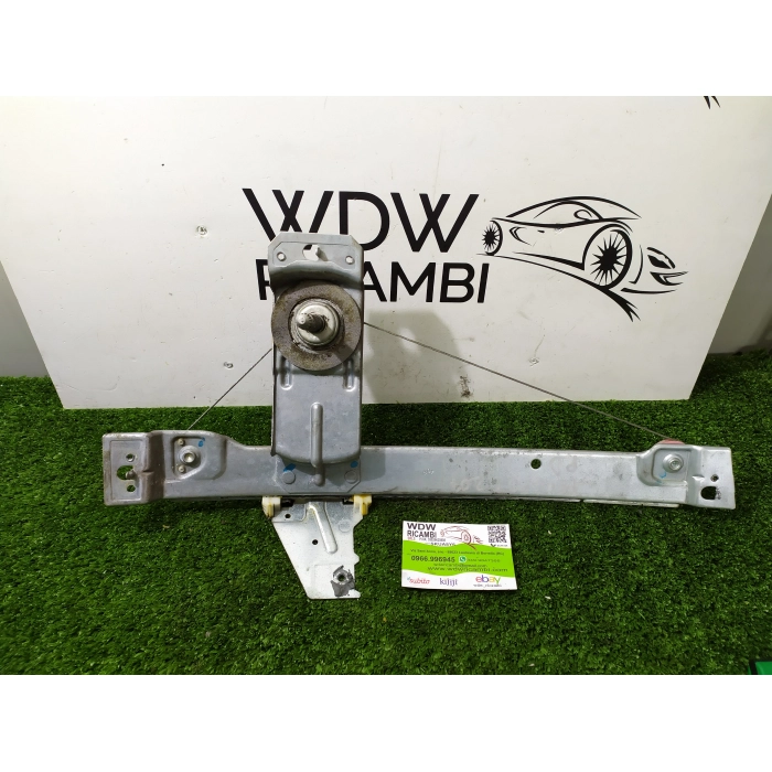SISTEMA ALZAVETRO ALZACRISTALLO POSTERIORE DESTRO PEUGEOT 207 1.6 HDI 2009