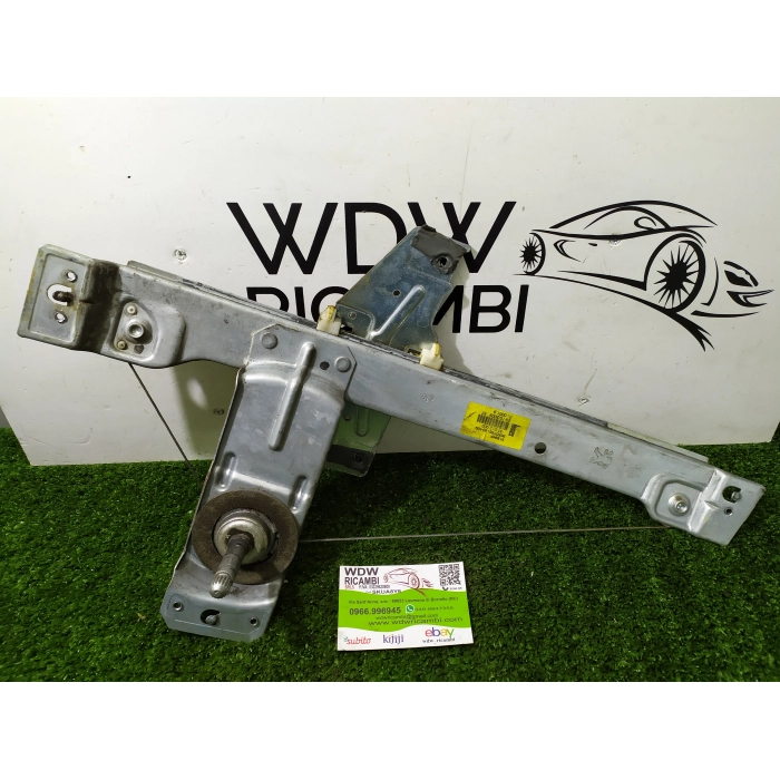 SISTEMA ALZAVETRO ALZACRISTALLO POSTERIORE SINISTRA PEUGEOT 207 1.6 HDI 2009