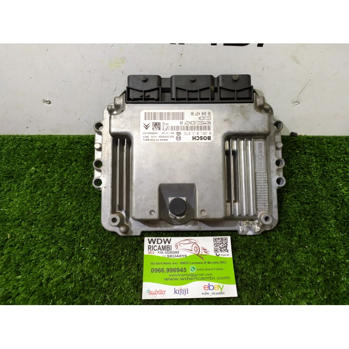 CENTRALINA INIEZIONE PARTNER MOTORE PEUGEOT 207 1.6 HDI 90CV 66KW