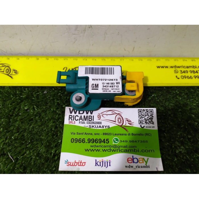 SENSORE AIRBAG URTO PORTA ANTERIORE ANT SINISTRA SX OPEL MERIVA A (BH11)
