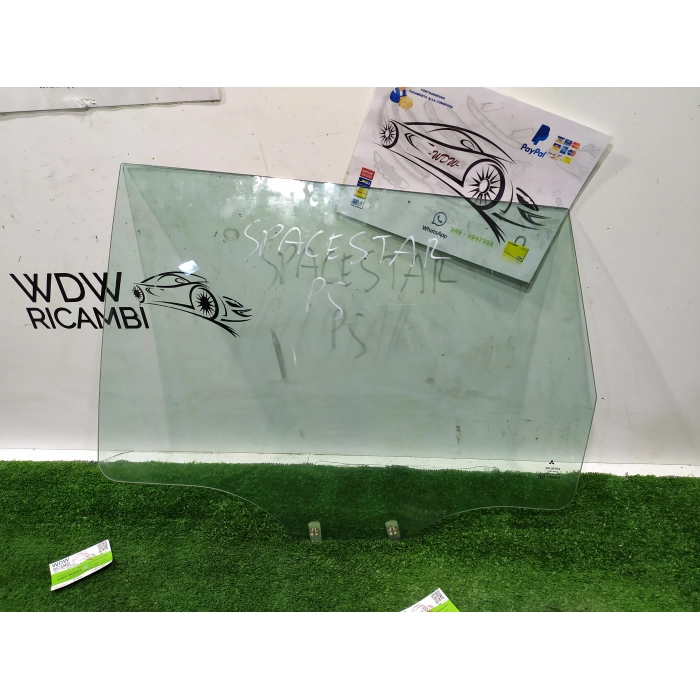 VETRO SCENDENTE PORTA POSTERIORE SINISTRO SX MITSUBISHI SPACE STAR 1.9