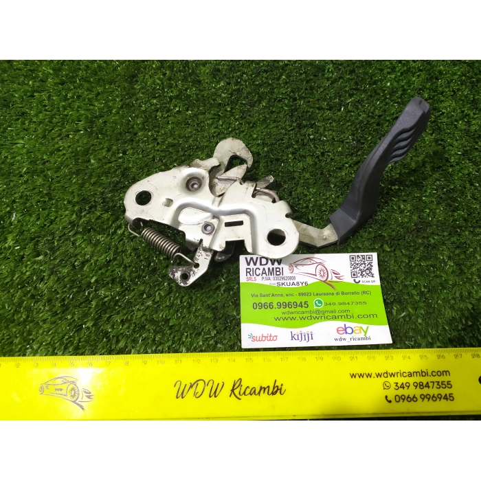 SERRATURA CHIUSURA PORTELLONE COFANO ANTERIORE ANT PEUGEOT 207 2006-2015