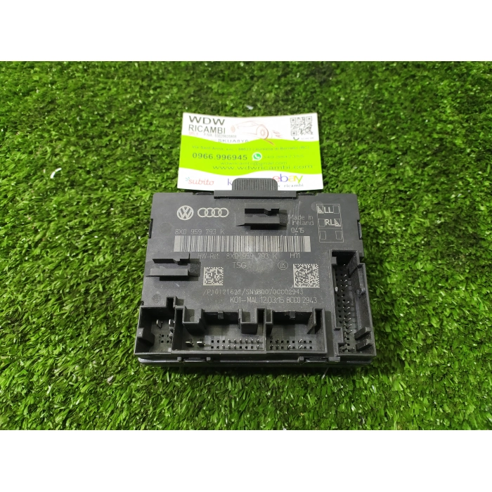 CENTRALINA PORTA PORTIERA ANTERIORE DESTRA ANT DX AUDI A1