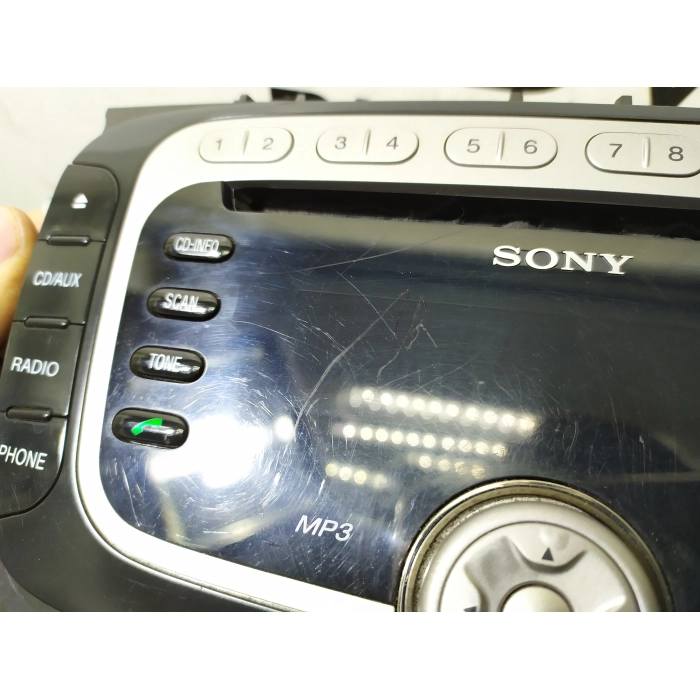 AUTO RADIO STEREO MP3 CD RADIO TELEFONO SONY FORD MONDEO 3 SERIE-NO CODICE-
