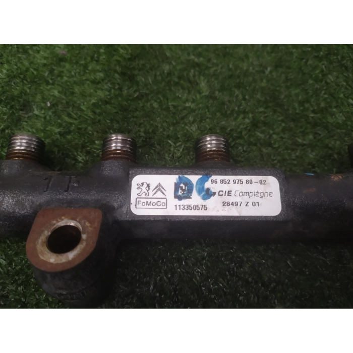 9685297580 TUBO FLAUTO RAIL INIEZIONE DIESEL FORD FIESTA VI 6 SESTA SERIE