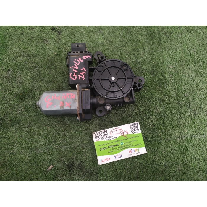 MOTORINO ALZAVETRO ELETTRICO POSTERIORE DESTRO DX ALFA ROMEO GIULIETTA
