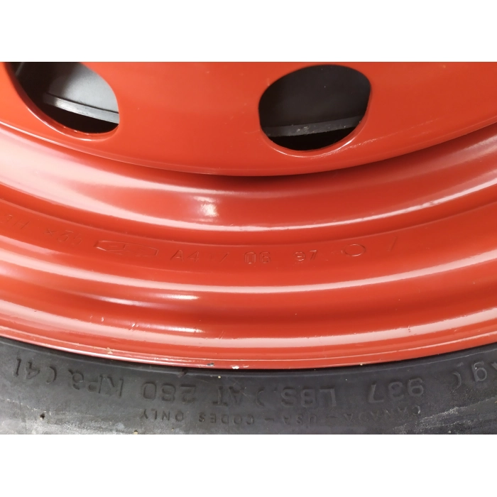 KIT RUOTINO DI SCORTA LANCIA Y 1.2 60CV (1995/2003) 135 \ 80 B13 4 FORI