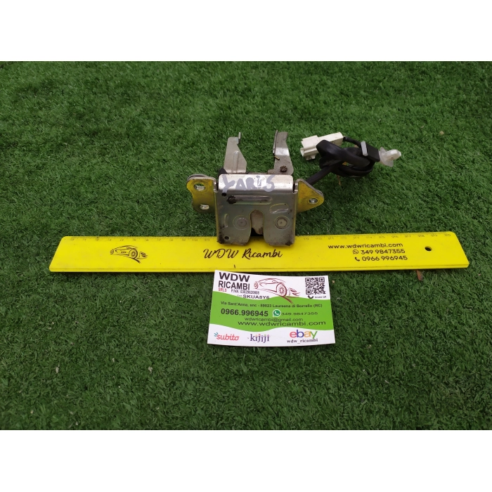 SERRATURA PORTELLONE POSTERIORE POST TOYOTA YARIS (XP10) 1.0 (99-05) 2002