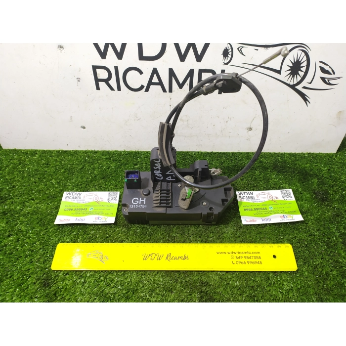 SERRATURA CHIUSURA PORTA POSTERIORE POST DESTRA DX OPEL CORSA ( C ) 3° SERIE