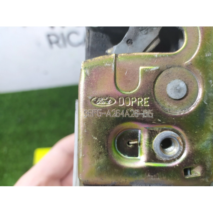 CHIUSURA SERRATURA PORTA PORTIERA POSTERIORE POST DESTRA DX FORD FIESTA 4°