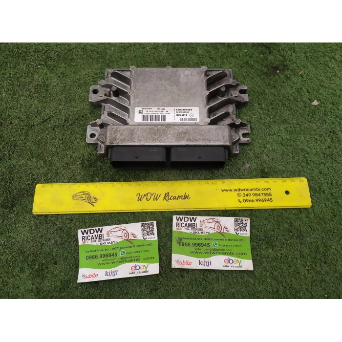 S110140025A CENTRALINA ECU MOTORE DACIA SANDERO 2009 (1 SERIE) 1.4 55KW