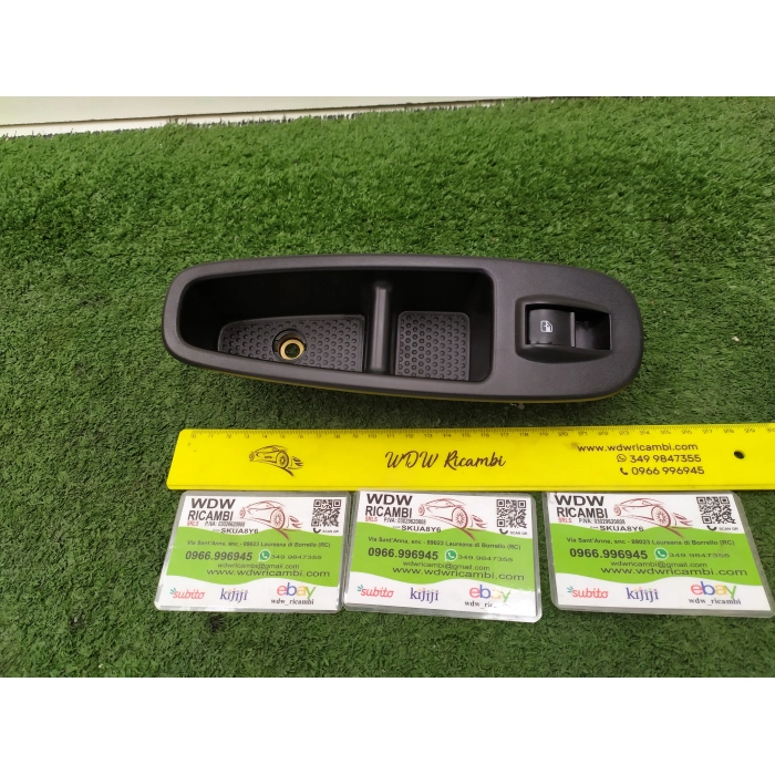 7356631960 PULSANTE INTERRUTORE ALZAVETRO ANTERIORE DESTRO DX FIAT 500L