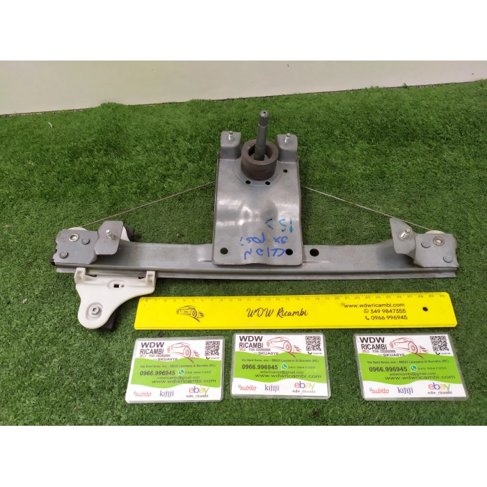 827013204R ALZACRISTALLO ALZAVETRO POSTERIORE SINISTRO SX RENAULT CLIO IV