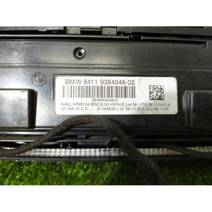 GRUPPO COMANDI CENTRALINA REGOLATORE ARIA CONDIZIONATA BMW SERIE 1 (F20)