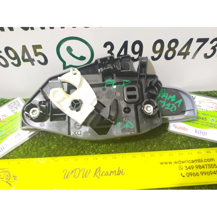 MANIGLIA ESTERNA PORTA PORTIERA ANTERIORE ANT DESTRA DX FIAT PANDA 3° SERIE