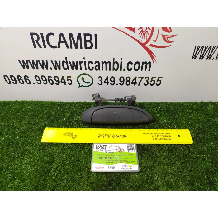 MANIGLIA ESTERNA PORTA PORTIERA ANTERIORE ANT DESTRO DX RENAULT MEGANE 1°