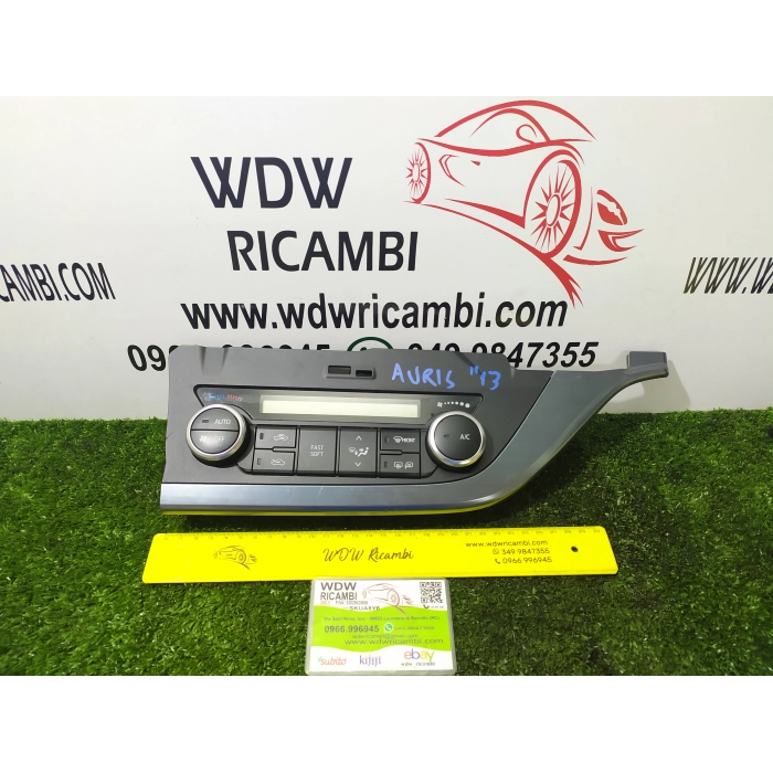 GRUPPO COMANDI CLIMA ARIA CALDA CONDIZIONATA A/C STUFA TOYOTA AURIS E180