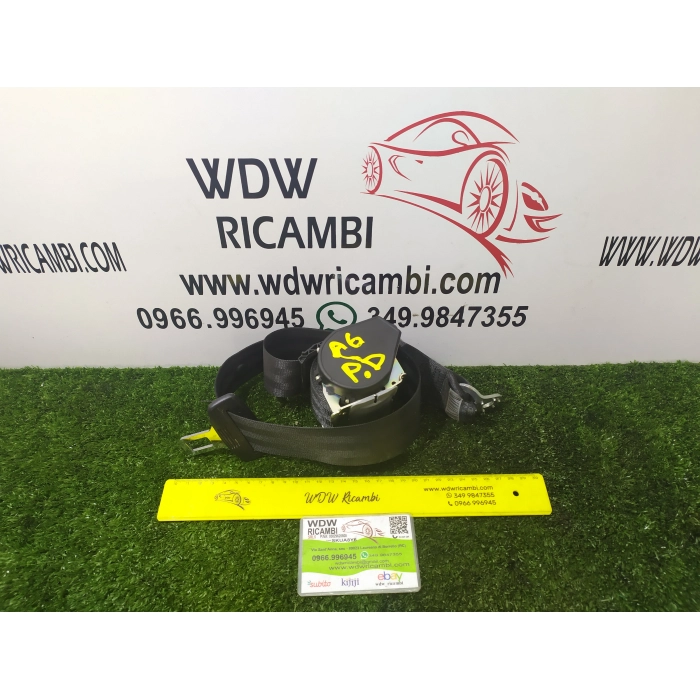 CINTURA DI SICUREZZA POSTERIORE POST LATO DESTRO DX AUDI A6 (C6) (2004\2011)