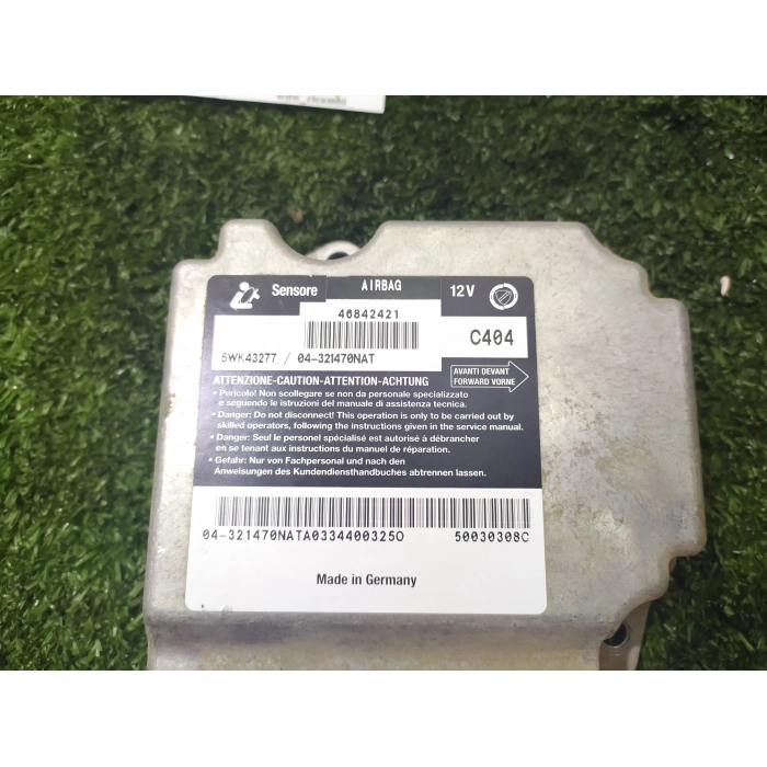 CENTRALINA SENSORE CRASCH AIRBAG ALFA ROMEO 147 1.9 JTD (2000\2010)