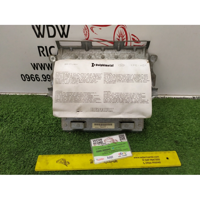 8200238147B AIRBAG PASSEGGERO LATO DESTRO DX CRUSCOTTO RENAULT CLIO II SECONDA SERIE
