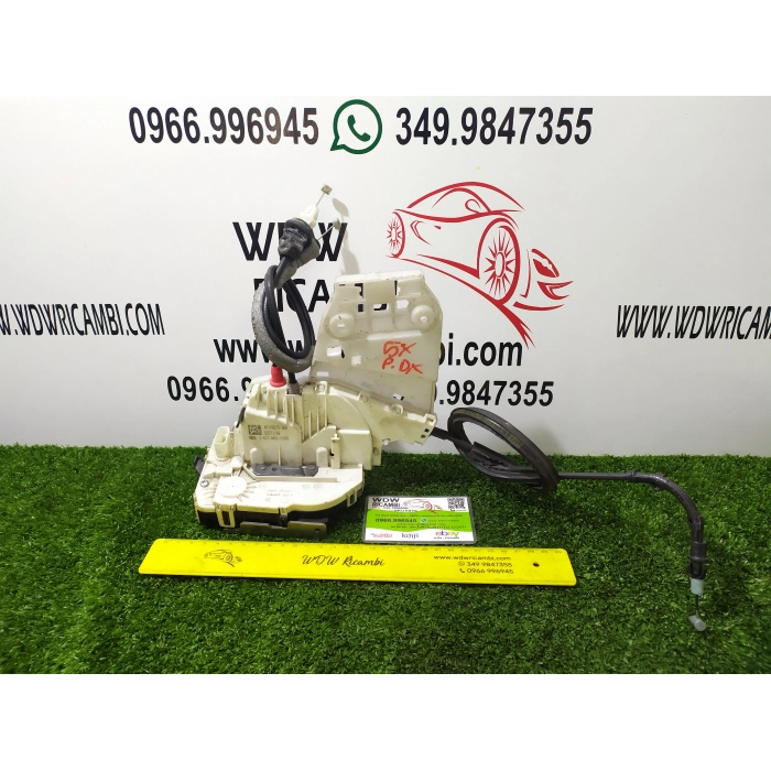 SERRATURA CHIUSURA PORTA POSTERIORE POST LATO DESTRO DX FIAT 500X RENEGADE