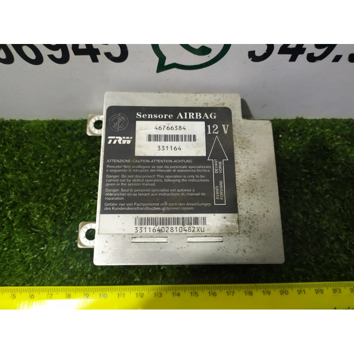 46766384 CENTRALINA COMANDO SENSORE CRASCH AIRBAG FIAT PUNTO (188)
