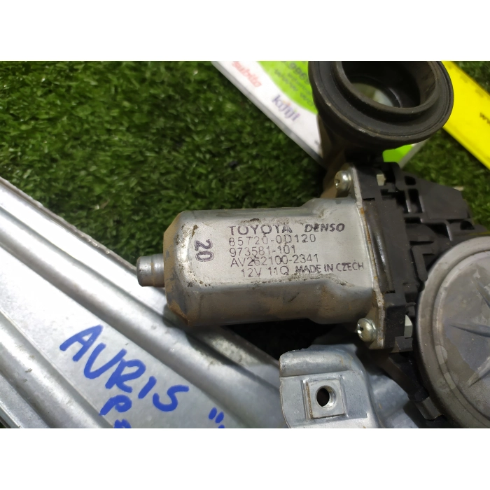 MOTORINO ALZAVETRO ALZACRISTALLO POSTERIORE POST DESTRO DX TOYOTA AURIS