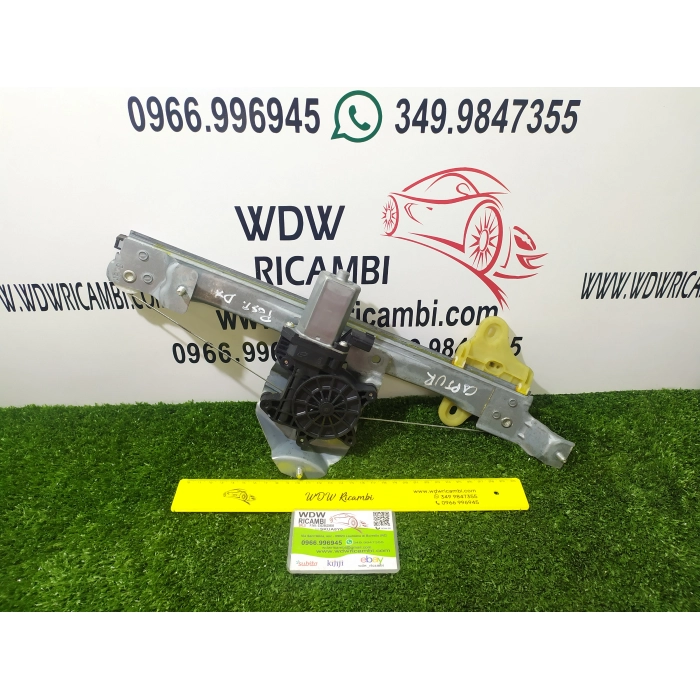 MOTORINO ALZAVETRO ALZACRISTALLO POSTERIORE DESTRO DX RENAULT CAPTUR 1° ART14373