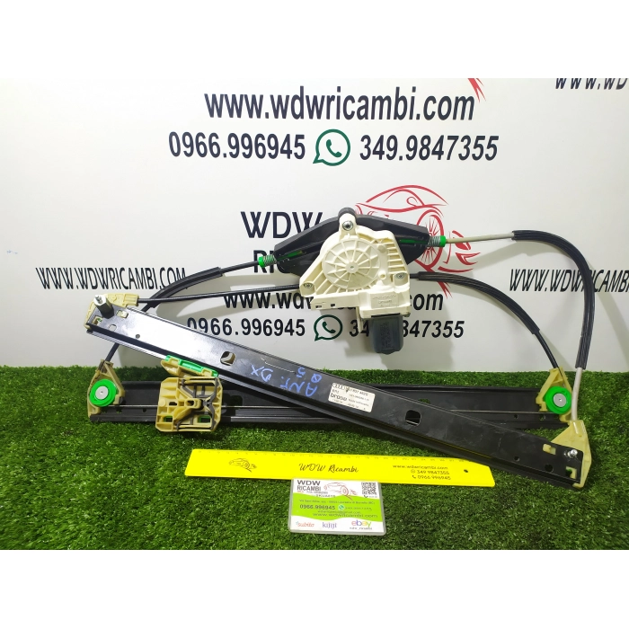 965873102 MECCANISMO MOTORINO ALZAVETRO ANTERIORE ANT DESTRO DX AUDI Q5 2.0 TDI