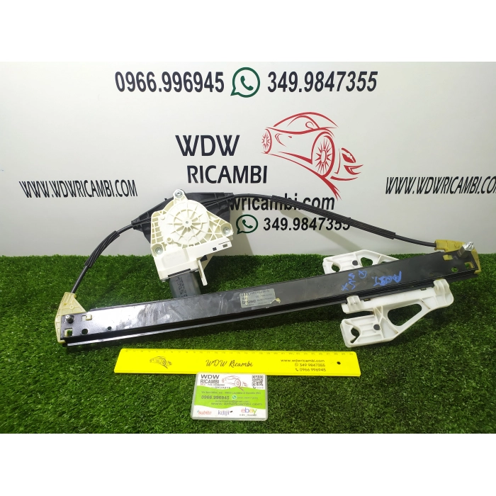 MECCANISMO MOTORINO ALZAVETRO POSTERIORE POST SINISTRO SX AUDI Q5 2.0 TDI