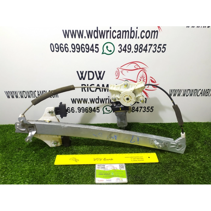 ALZAVETRO ALZACRISTALLO PORTA ANTERIORE ANT DESTRO DX HYUNDAI I20 (GB) 2°