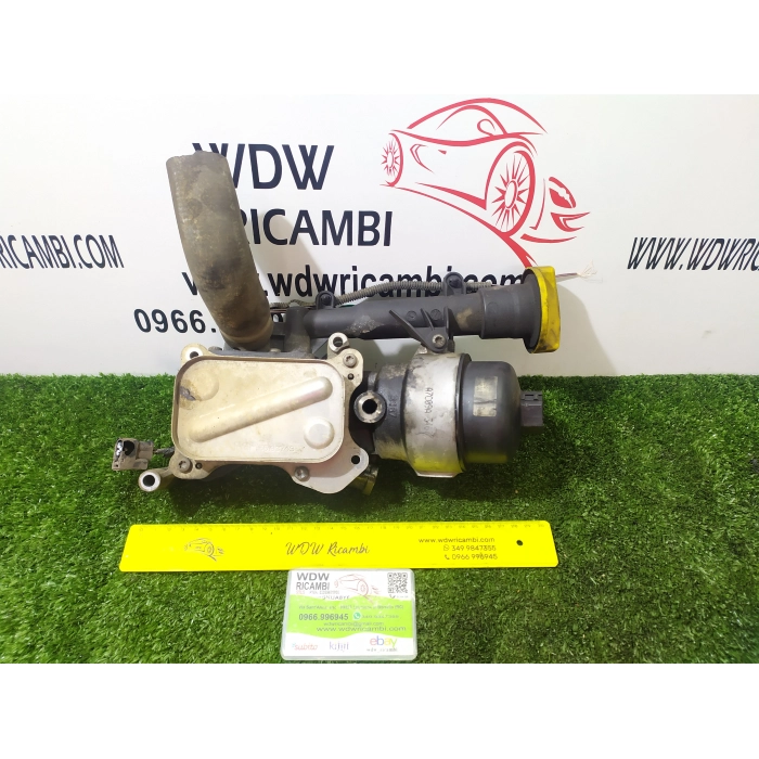 RADIATORE SUPPORTO FILTRO OLIO SCAMBIATORE DI CALORE LANCIA Y FIAT 500 1.3 MJT