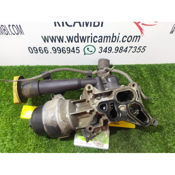 RADIATORE SUPPORTO FILTRO OLIO SCAMBIATORE DI CALORE LANCIA Y FIAT 500 1.3 MJT