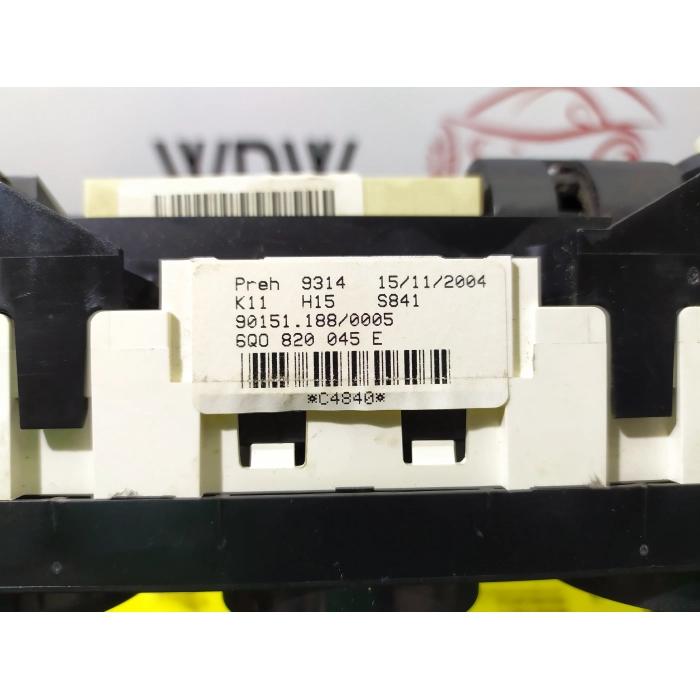 6Q0820045E CENTRALINA GRUPPO COMANDI CLIMA A/C CLIMITIZZATORE POLO 4 IV SERIE